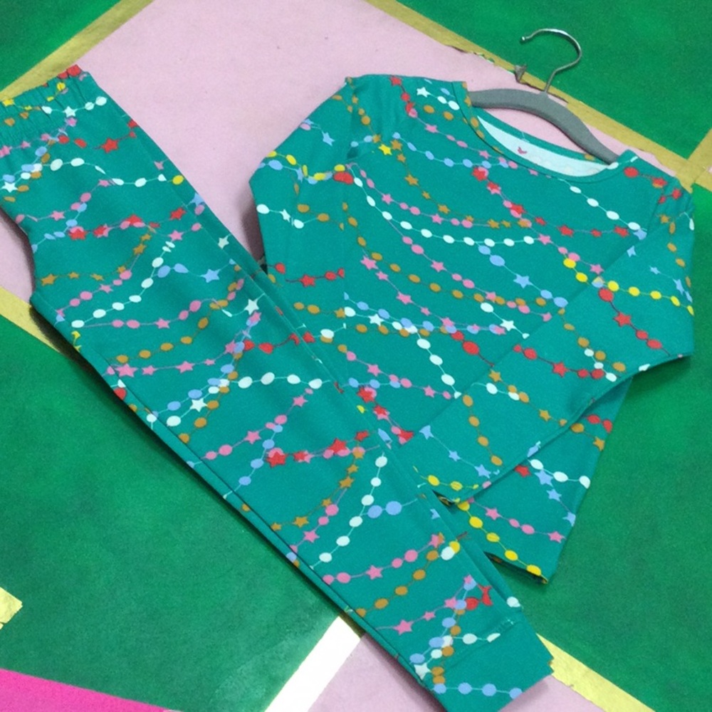 NWT Pink Chicken PJ Set
